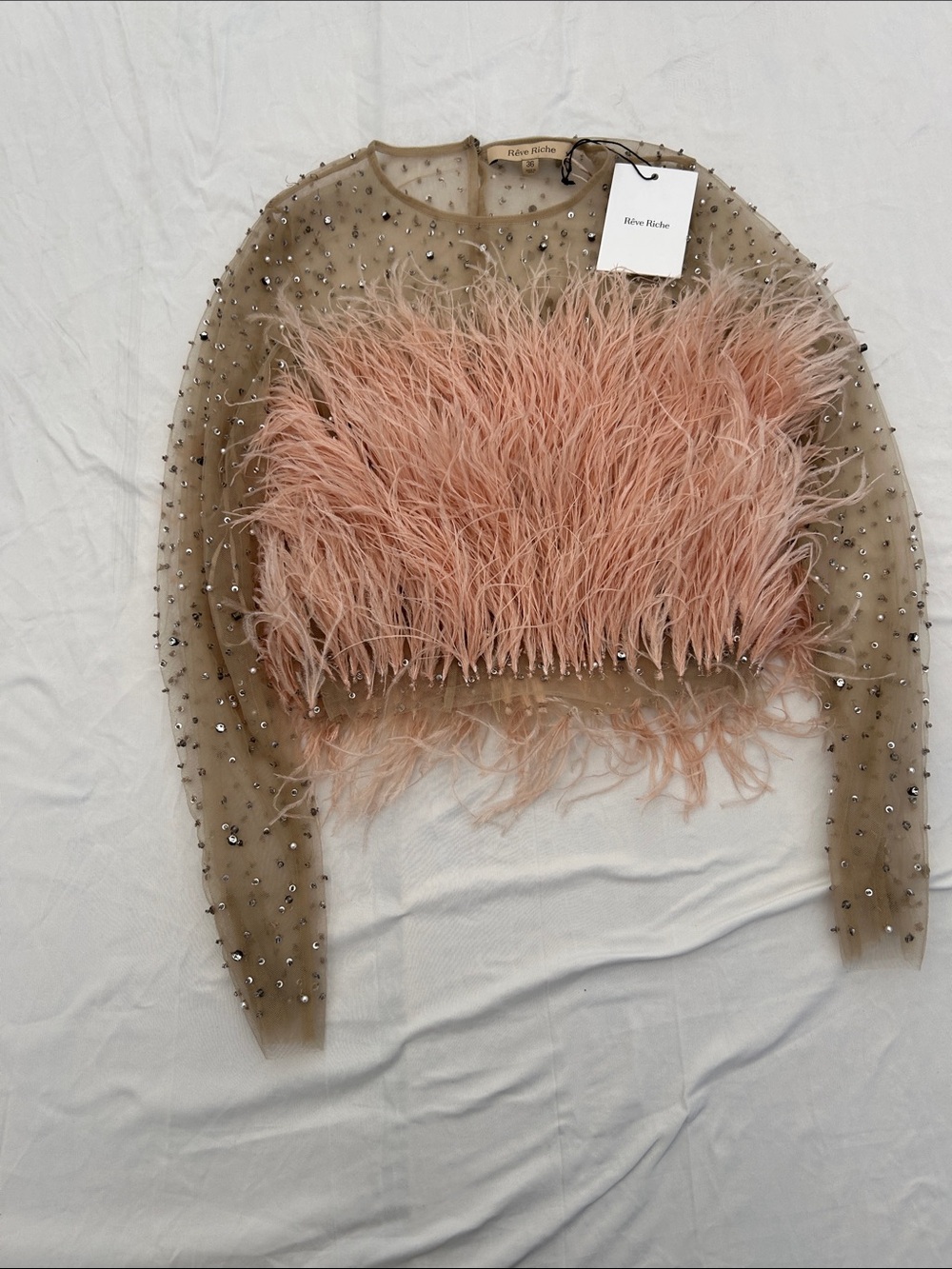 Rève Riche Jasmine Top in dusty rose